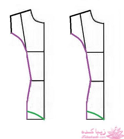 آموزش دوخت لباس مجلسی