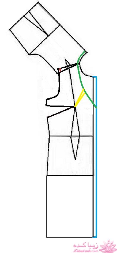 آموزش دوخت لباس مجلسی