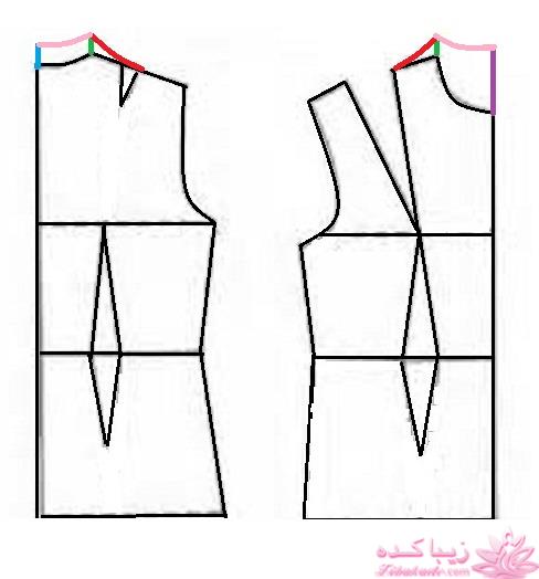 آموزش دوخت لباس مجلسی