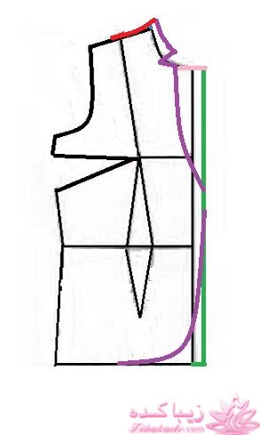 آموزش دوخت لباس مجلسی