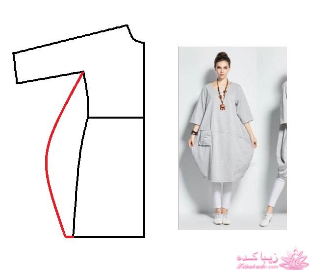 آموزش دوخت مانتو