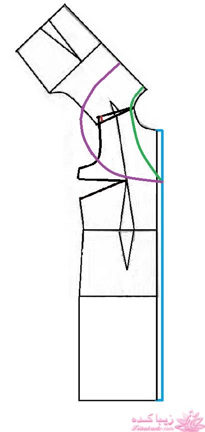 آموزش دوخت لباس مجلسی