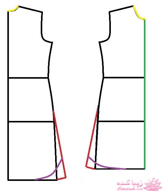 آموزش دوخت مانتو