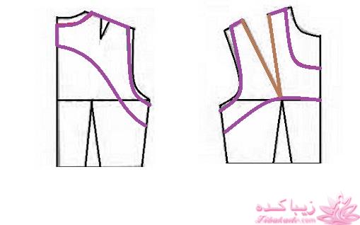 آموزش دوخت لباس مجلسی