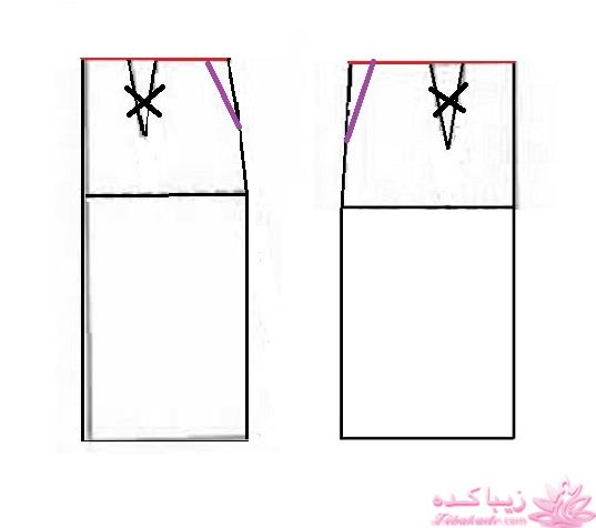 آموزش دوخت لباس مجلسی