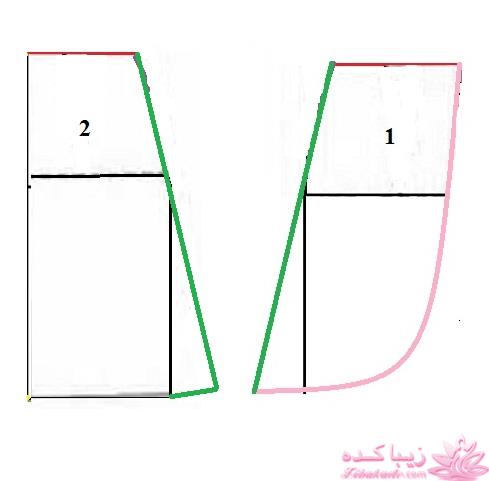 آموزش دوخت لباس مجلسی