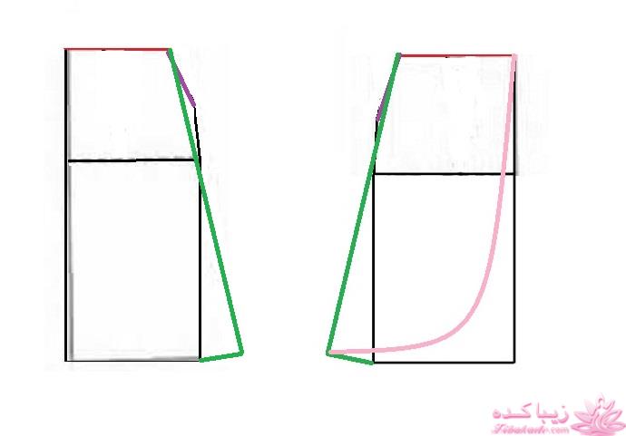 آموزش دوخت لباس مجلسی