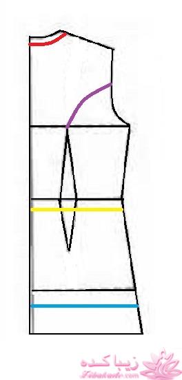 آموزش دوخت لباس مجلسی