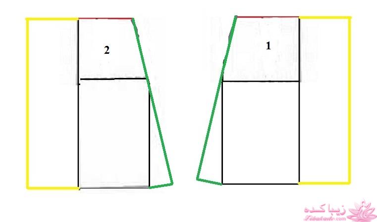 آموزش دوخت لباس مجلسی