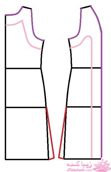 آموزش دوخت مانتو