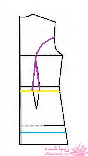 آموزش دوخت لباس مجلسی