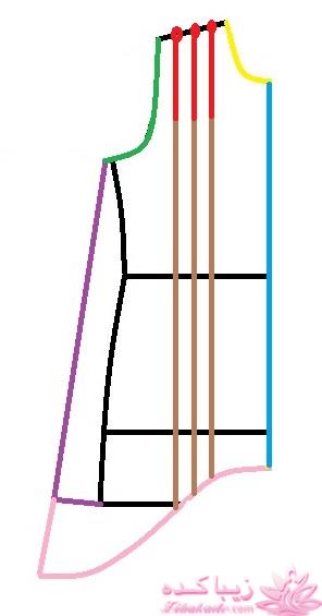 آموزش دوخت لباس مجلسی