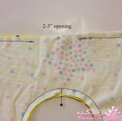 آموزش دوخت سیسمونی نوزاد