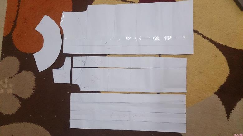 آموزش خیاطی لباس کودک