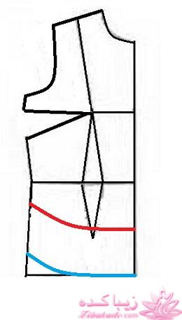 آموزش دوخت لباس مجلسی