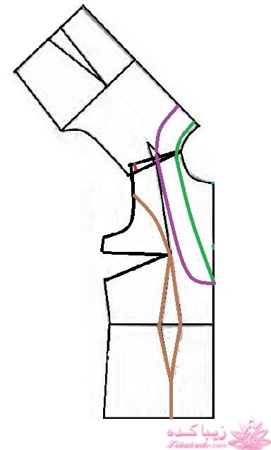 آموزش دوخت لباس مجلسی