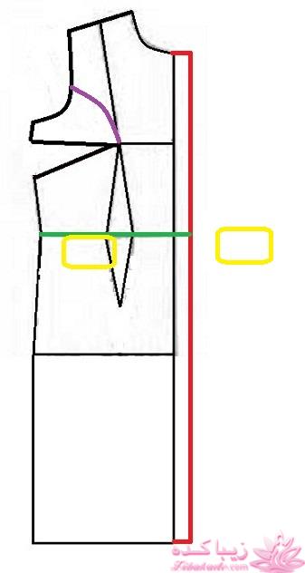 آموزش دوخت مانتو