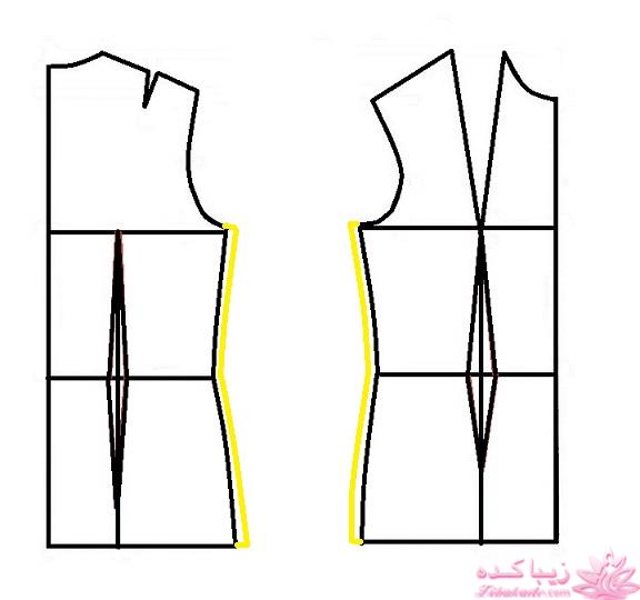 آموزش دوخت مانتو مجلسی