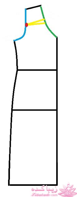 آموزش دوخت لباس مجلسی