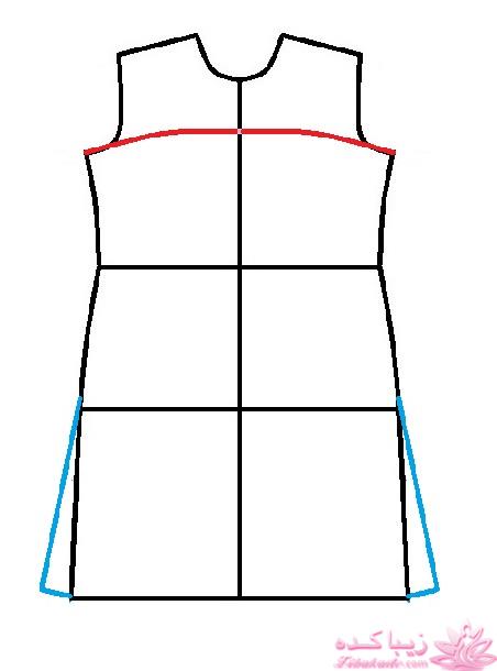 آموزش دوخت لباس مجلسی