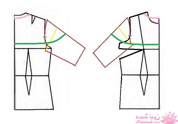 آموزش دوخت لباس مجلسی