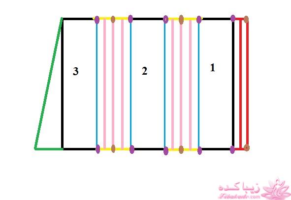 آموزش دوخت لباس مجلسی