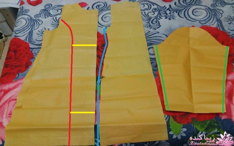 آموزش دوخت مانتو