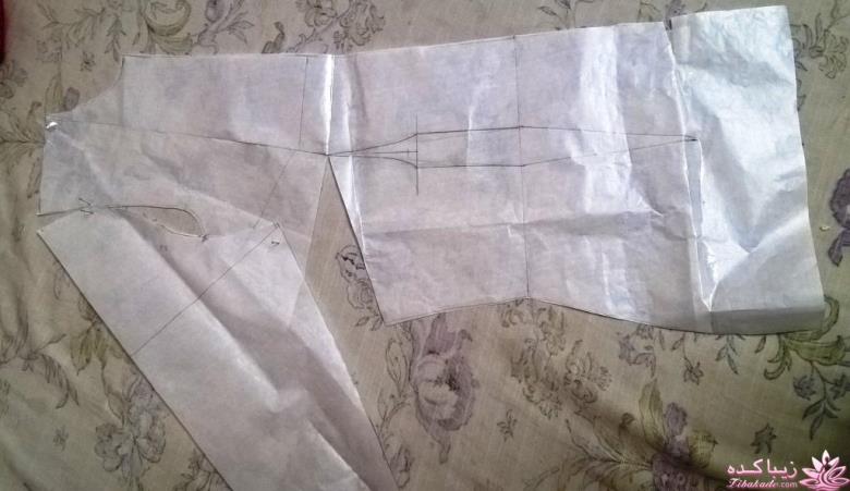 آموزش دوخت لباس مجلسی