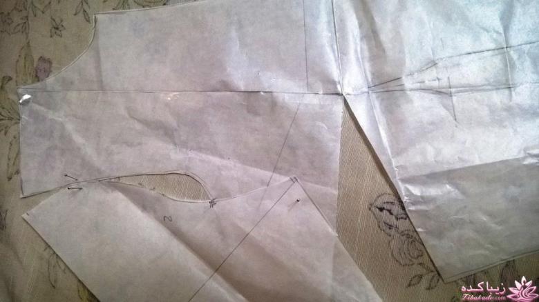 آموزش دوخت لباس مجلسی