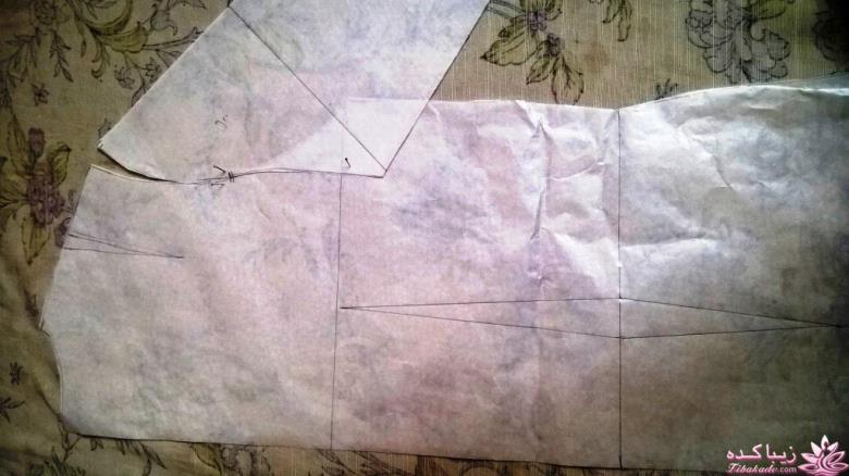 آموزش دوخت لباس مجلسی