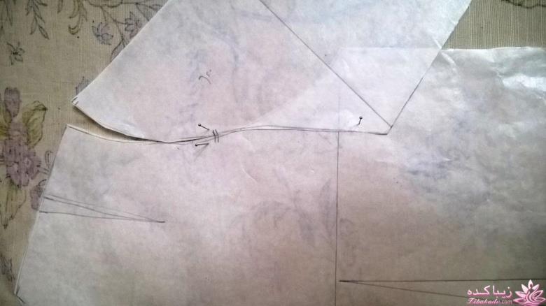 آموزش دوخت لباس مجلسی