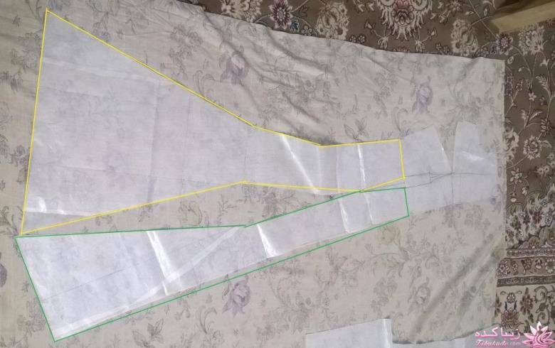 آموزش دوخت لباس مجلسی