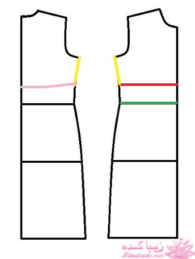 آموزش دوخت لباس مجلسی