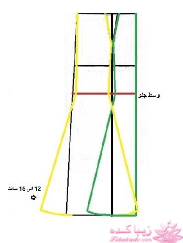 آموزش دوخت لباس مجلسی