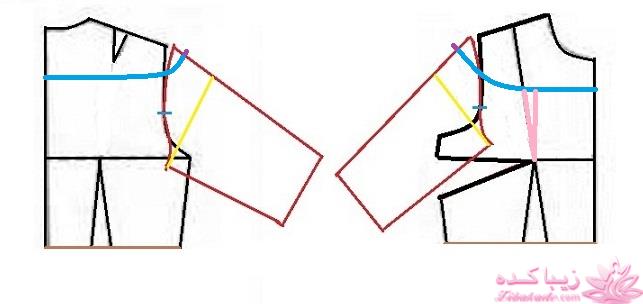 آموزش دوخت لباس مجلسی