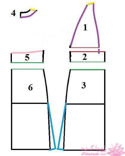 آموزش دوخت لباس مجلسی