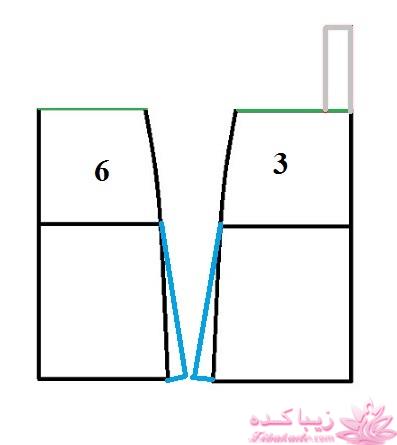 آموزش دوخت لباس مجلسی