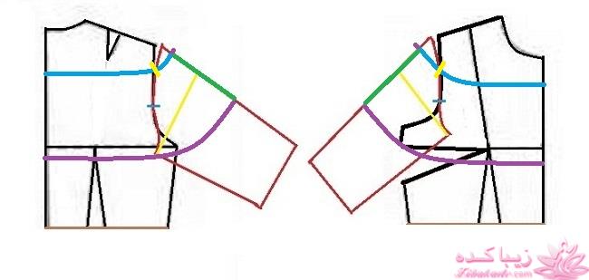 آموزش دوخت لباس مجلسی