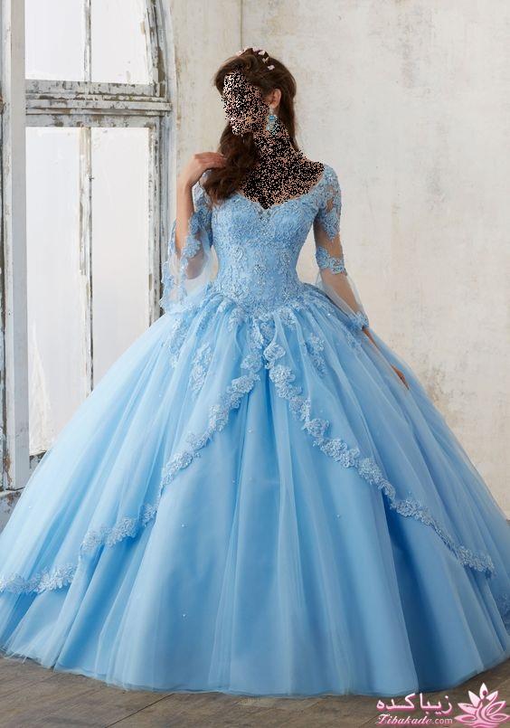  لباس پرنسسی زیبا2018