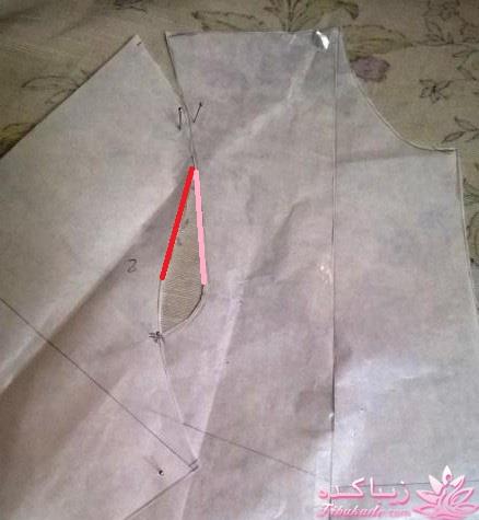 آموزش دوخت لباس مجلسی