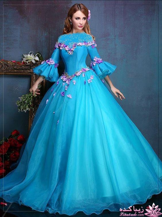  لباس پرنسسی زیبا2018