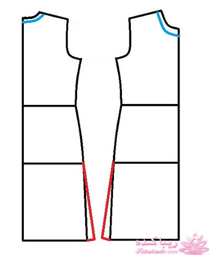 آموزش دوخت مانتو