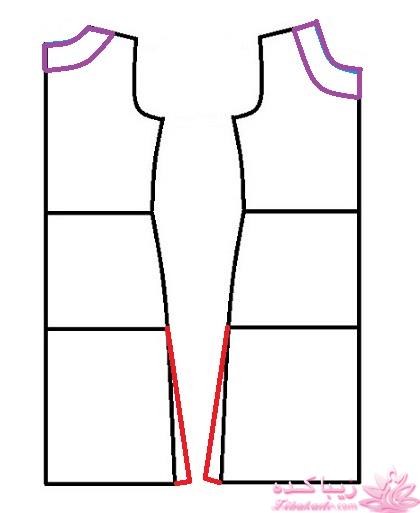 آموزش دوخت مانتو