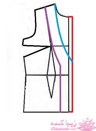 آموزش دوخت لباس مجلسی