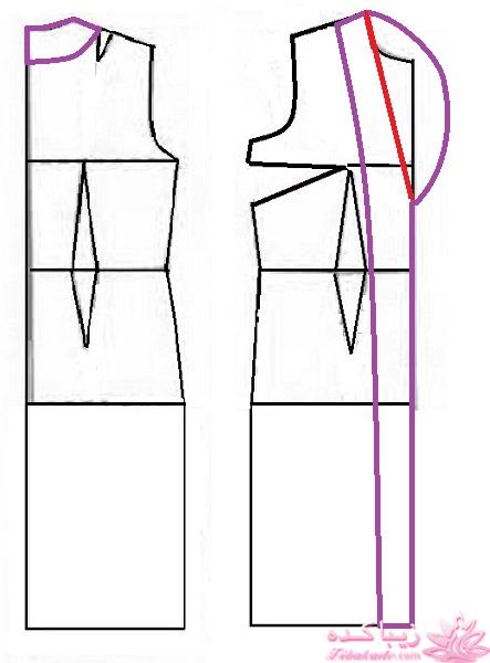 آموزش دوخت مانتو