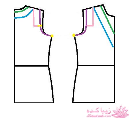 آموزش دوخت لباس مجلسی