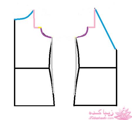 آموزش دوخت لباس مجلسی