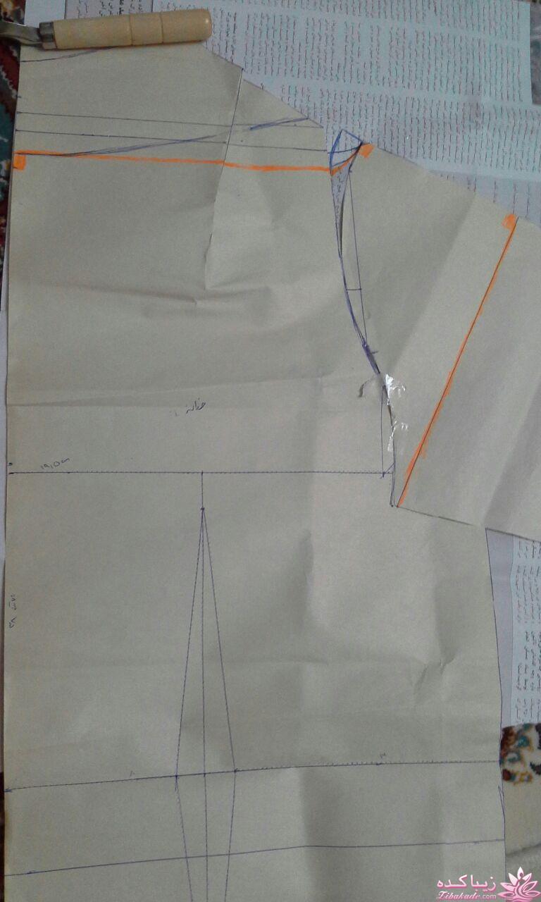 آموزش دوخت لباس مجلسی