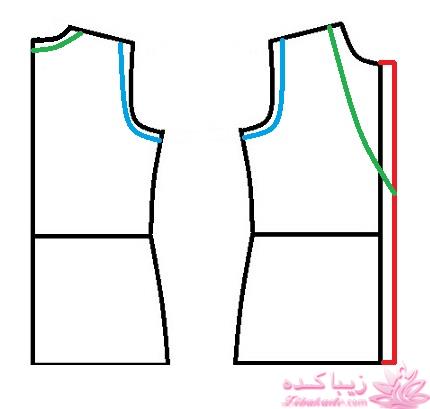 آموزش خیاطی لباس کودک