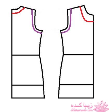 آموزش دوخت لباس مجلسی
